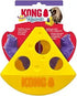 Kong Rewards Rocker Cheese Wedge Interactive Puzzle Treat Dispensing Cat Toy Default Title
