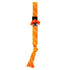 Kong Rogz Scrubz Loop Handle Crinkle and Crackle Rope Tug Dog Toy - Small Default Title