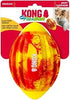 Kong Sport FlexBall Football Bounce Squeak and Fetch Dog Toy - Red - Medium Default Title