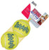 Kong SqueakAir Tennis Ball Squeaker Felt Dog Toys - 2 Pack - Large  