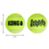 Kong SqueakAir Tennis Ball Squeaker Felt Dog Toys - 3 Pack  