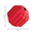 Kong Stuff-A-Ball Treat Dispensing Natural Durable Rubber Dog Toy - Red  