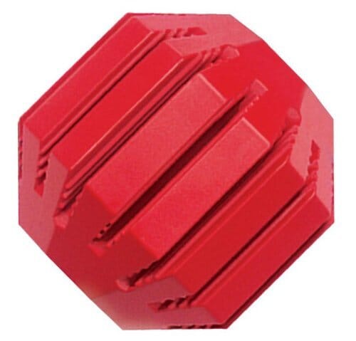 Kong Stuff-A-Ball Treat Dispensing Natural Durable Rubber Dog Toy - Red Medium 