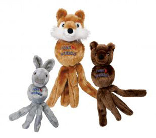 Kong Wubba Friend Squeak and Plush Dog Toys - Assorted - X-Large  