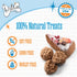 Lazy Dog Pup-Pie Apple Chedder with Maple and Vanilla Soft Baked Dog Treats - 5 Oz - Case of 10  