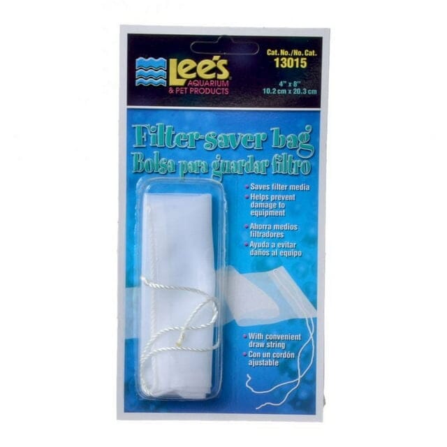 Lee's Filter Filter Media Saver Drawstring Fine mesh Bag - L:4 X W:8 Inch Default Title