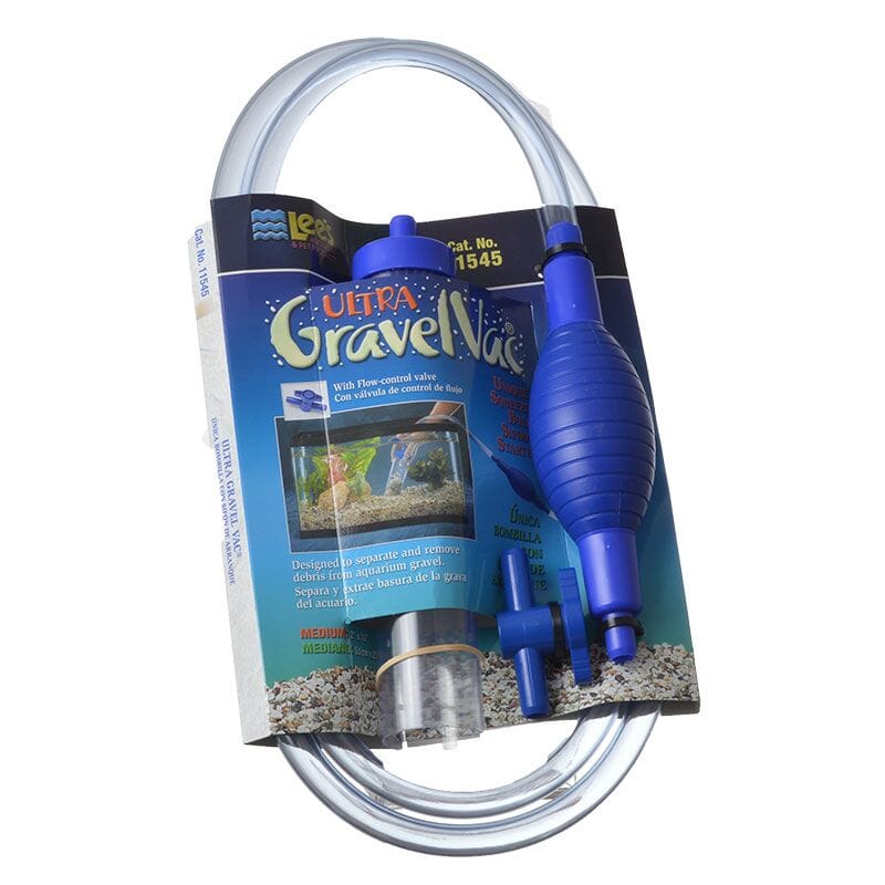 Lee's Ultra Gravel-Vac Squeeze Bulb Ultra Aquarium Gravel Vaccum Cleaner with On/Off Valve - 12 Inch Default Title