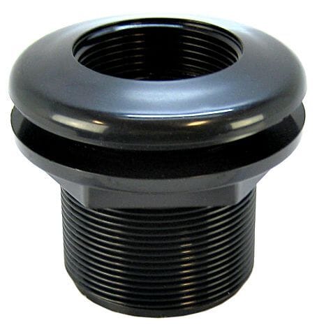 Lifegard Aquatics Standard Threaded Bulkhead - 1-1/2"