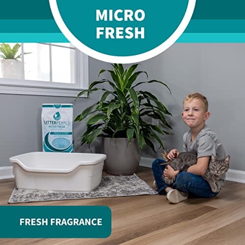 Litter Pearls Micro Fresh Scented Crystal Cat Litter - 7 Lbs