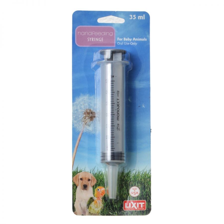 Lixit Hand Feeding Syringe - 35 ml