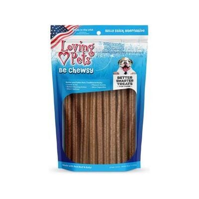 Loving Pets Be Chewsy Alternative Bully Dog Bully Sticks and Natural Chews - 20 Pack