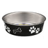 Loving Pets Bella Bowl Designer and Expressions Stainless Steel Cat and Dog Bowl Espresso Medium
