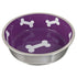 Loving Pets Bella Le Bol Stainless Steel Cat and Dog Bowl Charcoal Small