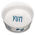 Loving Pets Dolce Moderno Yum Chevron Ceramic Dog Bowl - Large