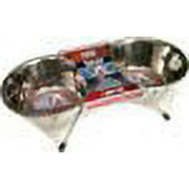 Loving Pets Ruff-N-Tuff Double Stainless Steel Cat and Dog Packaged Diner Bowl - 1 Pint