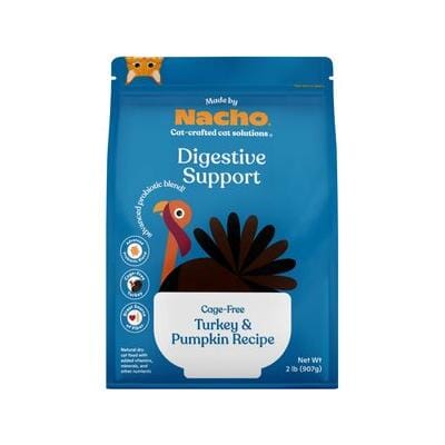 Made by Nacho Digestive Support Turkey and Pumpkin Dry Cat Food - 2 Lbs