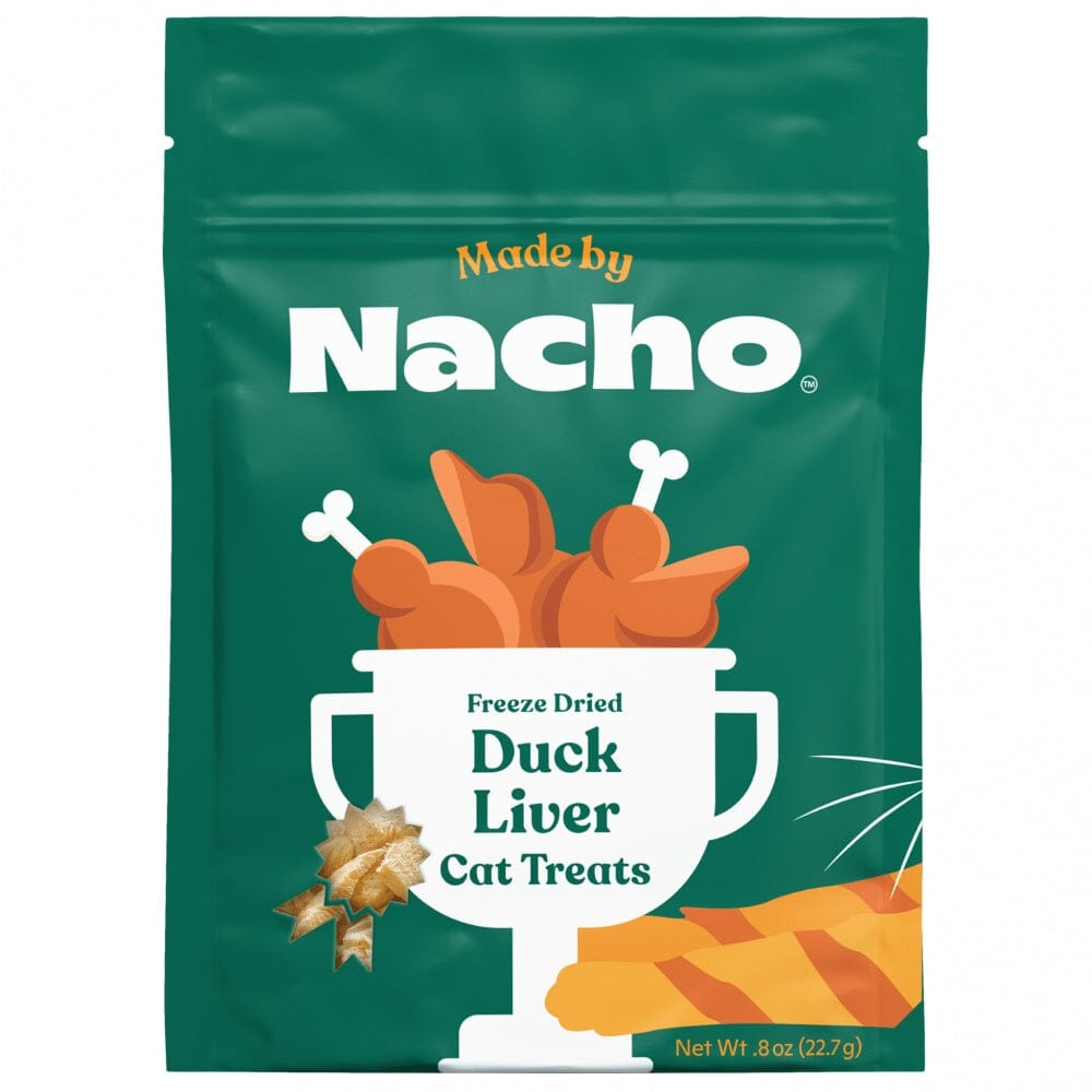Made by Nacho Duck Liver Limited Ingredient Freeze-Dried Cat Treats or Food Topper - 2.8 Oz Default Title
