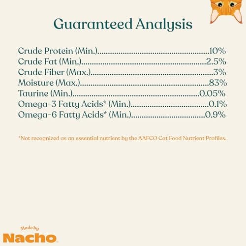 Made by Nacho Flaked Tuna and Sardine in Bone Broth Wet Canned Cat Food - 3 Oz - 12 Pack