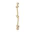 Mammoth Pet Products 3--Knotted Peanut Butter Scented Rope Tug Dog Toy Medium - 20 Inch