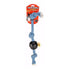 Mammoth Pet Products 3-Knotted Tirebiter Rubber Ball and Rope Dog Toy - Multi-Color Default Title