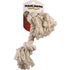 Mammoth Pet Products Flossy Bone Cotton Rope Dog Toy White Extra Large - 16 Inch