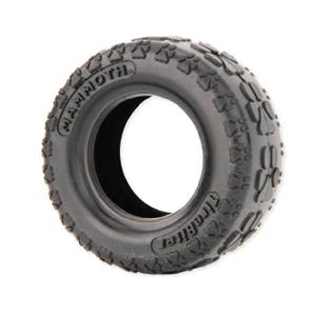 Mammoth Pet Products TireBiter II Tire Chew Rubber Dog Toy Small - 3.75 Inch