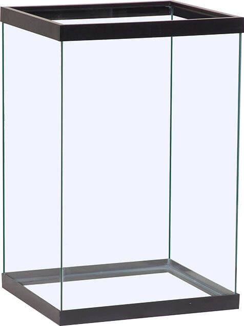 Fish Tank Using Gi Frame Marineland Framed Column Aquarium Fish Tank - 37 Gal - 20 X 18 X 24 ...