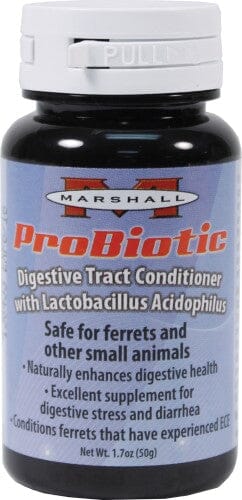 Marshall Probiotic Digestive Supplements for Ferrets and Small Animals - 1.7 Oz Default Title