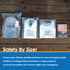 MDT Packaging Poly Fish Bag - 8X20 In - 1000 Count  