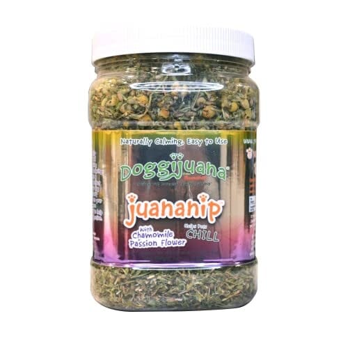 Meowijuana Premium Organic All-Natural Calming Catnip For Dogs with Chamomile and Passionflower - 3.67 Oz Default Title
