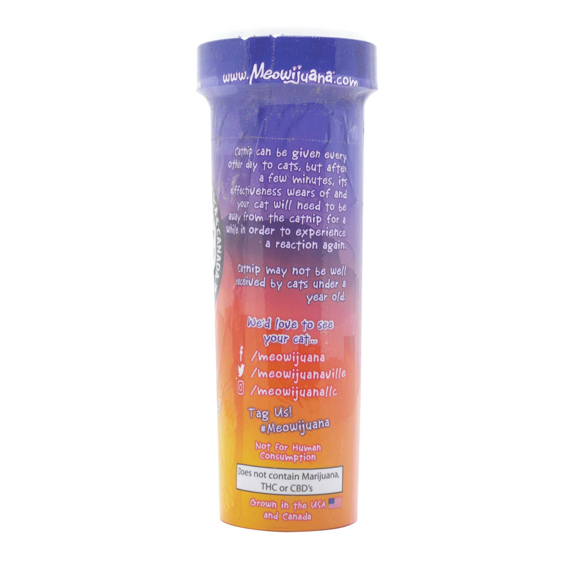Meowijuana Thyme Out Thyme Catnip Cat Blend - 26G  