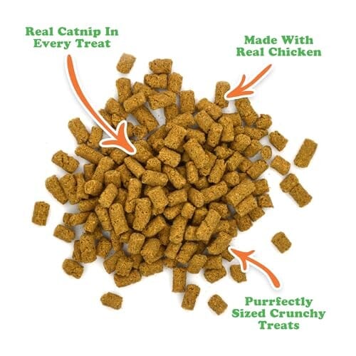 Meowijuanna Crunchie Munchies Chicken and Catnip Crunchy Cat Treats - 3 Oz Oz