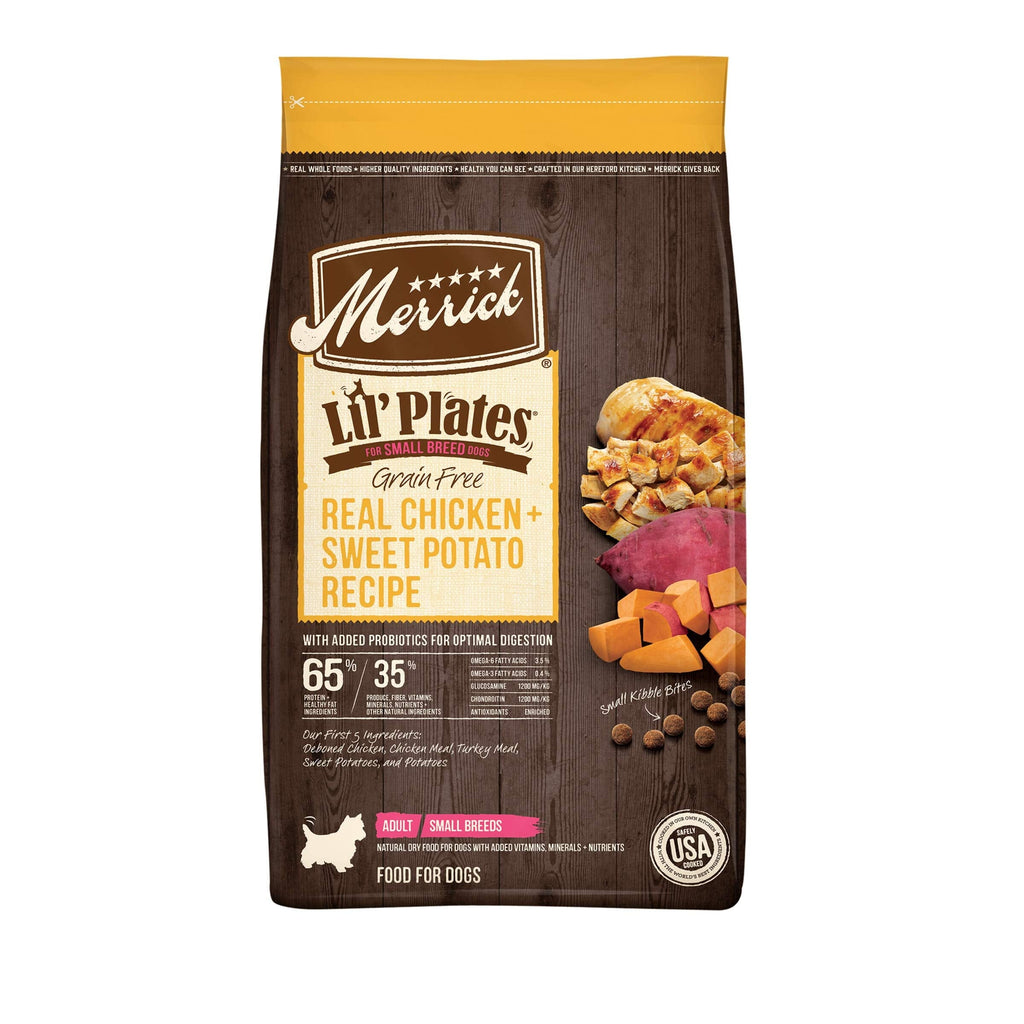 Merrick Lil' Plates Grain-Free Small-Breed Chicken and Sweet Potato Dry Dog Food  