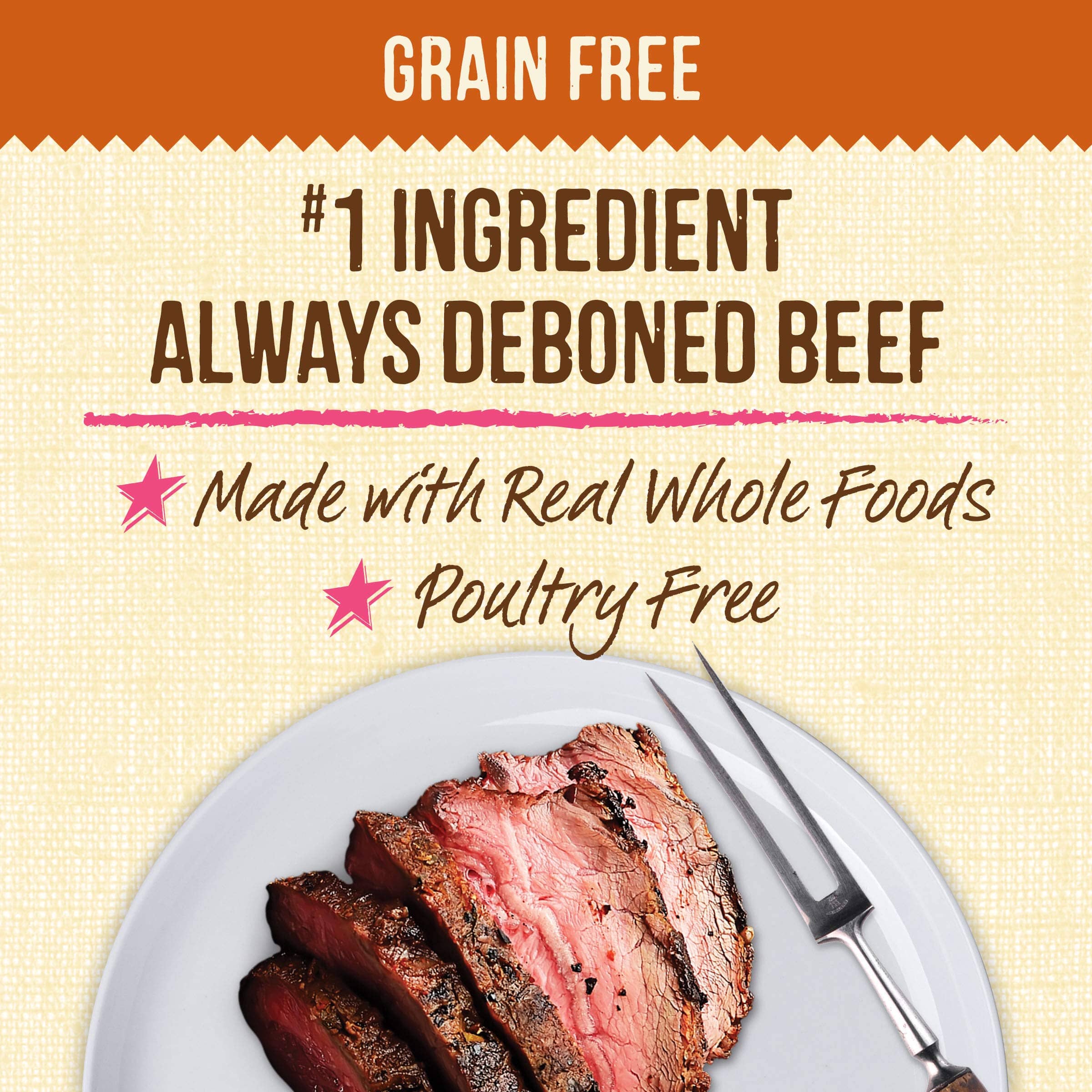 Merrick Lil' Plates Grain-Free Small-Breed Texas Beef and Sweet Potato Dry Dog Food  