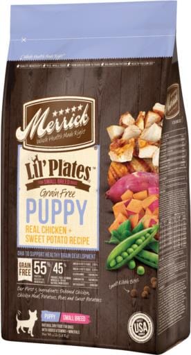 Merrick Lil' Plates Puppy Formula Chicken and Sweet Potato Dry Dog Food - 12 Lbs  