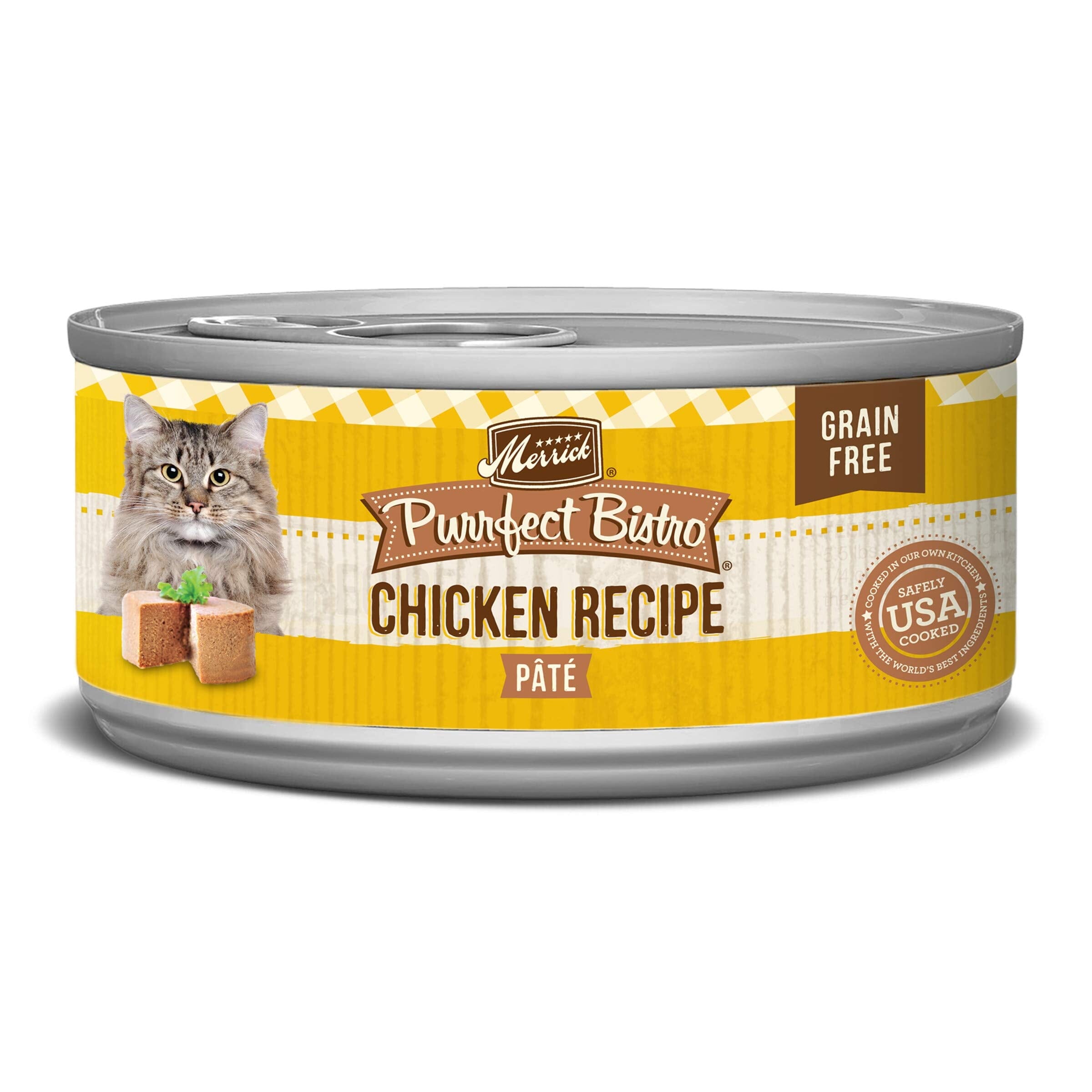 Merrick Purrfect Bistro Chicken Pate Canned Cat Food - 5.5 Oz - Case of 24  