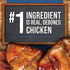Merrick Slow-Cooked Memphis BBQ Glazed Chicken Tenders Jerky Dog Treats - 10 Oz