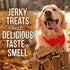 Merrick Slow-Cooked Texas BBQ Glazed Beef Strips Jerky Dog Treats - 10 Oz