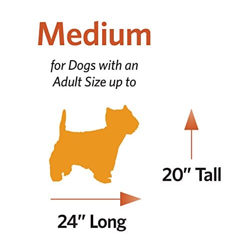 Midwest Canine Camper Pop-Up Tent Soft Folding Dog Crate - Gray - 30" X 20" X 19.5" In  