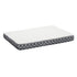 Midwest Homes EcoSpring Double Thick Orthopedic Rectangular Dog Bed with Removable Cover - Gray L:40 X W:30 X H:4.5 Inch