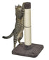 Midwest Homes Feline Nuvo Cat Scratching Furniture Post - Medium - Mocha/Cream - L:17 X W:17 X H:31 Inch