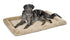 Midwest Homes Quite Time Deluxe Hudson Oval Sherpa Foam Dog Bed