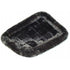 Midwest Homes Quite Time Fleece Machine Washable Rectangular Bolster Pet Bed or Crate Mat Gray LG - L:36 X W:23 In