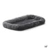 Midwest Homes Quite Time Fleece Machine Washable Rectangular Bolster Pet Bed or Crate Mat Gray MD - L:30 X W:21 In