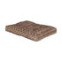 Midwest Homes Quite Time Ombre Swirl Rectangular Raised Dog Bed or Crate Mat Mocha L:21 X W:12 Inch