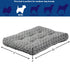 Midwest Homes Quite Time Ombre Swirl Rectangular Raised Dog Bed or Crate Mat