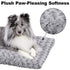 Midwest Homes Quite Time Ombre Swirl Rectangular Raised Dog Bed or Crate Mat