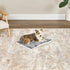 Midwest Homes Reversible Spotted Rectangular Dog Bed or Crate Mat - Gray
