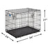 Midwest Lifestages Metal Folding Double Door Dog Crate with Divider - 36" X 24" X 27" Inches  