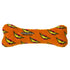 Mighty Bone Orange Lightening Squeak and Plush Dog Toy - Orange Default Title